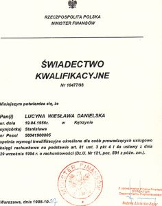 swiadectwo kwalifikacyjne